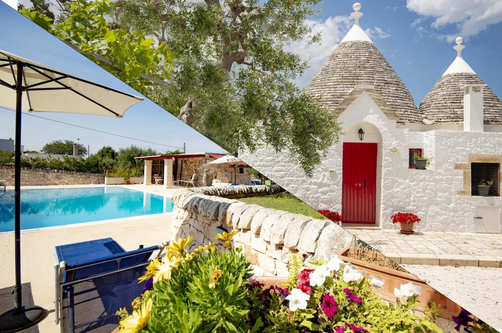 I Trulli Degli Ulivi Villa Locorotondo Bagian luar foto