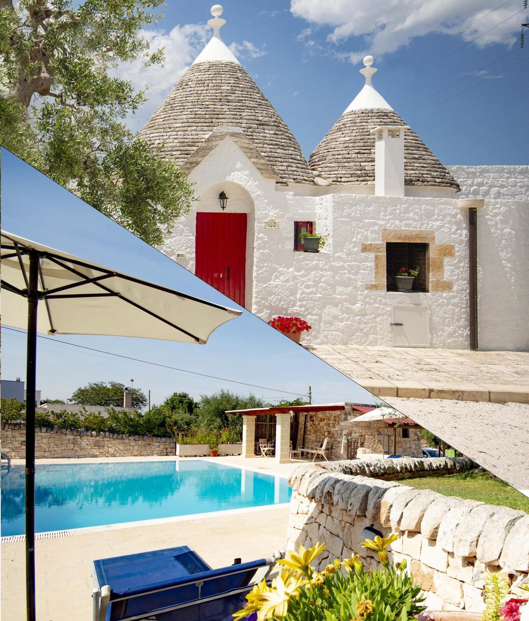 I Trulli Degli Ulivi Villa Locorotondo Bagian luar foto
